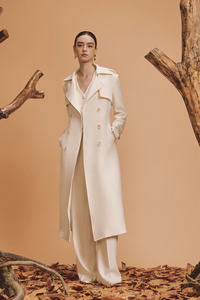 ชุดเทรนช์โค้ทผู้หญิงสไตล์หรูหราสำหรับผู้หญิงคอลเลคชั่นฤดูใบไม้ร่วง - Product Image 5