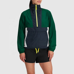 Veste coupe-vent matelassée respirante pour femmes, sur mesure, taille plus, panneaux imprimés, fabricant en gros, prix bas - Product Image 1