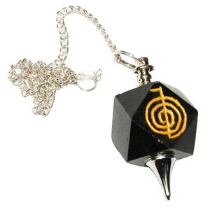 Genuino colgante decoración del hogar péndulo de piedra melocotón Aventurina espiral 3 uds péndulos cristal Natural adivinación bruja artesanía - Product Image 6