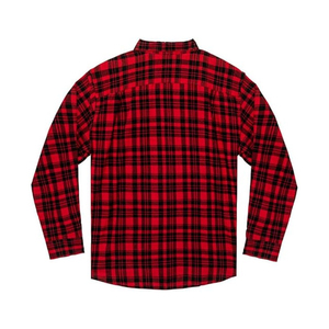 Camisa de Franela a Cuadros Unisex Más Vendida, 100% Algodón y Seda, Tallas Grandes, Transpirable, Teñida con Hilo, Estampada, OEM, para Motocicleta - Product Image 2