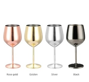 Copa de Vino de Metal en Oferta, Disfruta de la Sofisticación, Irrompible, Elegante y Perfecta para Cualquier Ocasión. Copa de Vino de Acero - Product Image 1