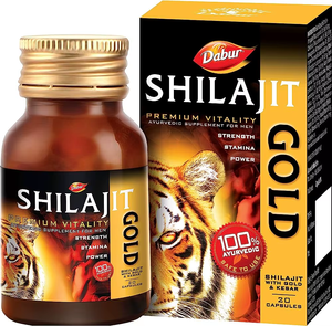 Dabur shilajit capsules สำหรับการดูแลสุขภาพแข็งแรงและปรับปรุงภูมิคุ้มกัน - Product Image 5
