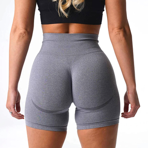 2025 haute élasticité nouvelle mode imprimé Biker Snack Shorts femmes entraînement butin Gym Yoga Shorts pour les femmes - Product Image 1