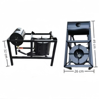 Réchaud de camping portable à brûleur à huile usagée, coupe-vent, simple, en acier titane, avec souffleur d'air et panneau solaire, pour cuisson, chauffage et dégivrage en extérieur