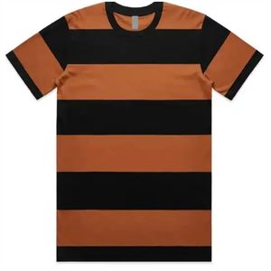 เสื้อทีเชิ้ตโอเวอร์ไซส์สำหรับผู้ชายเสื้อยืดลายกราฟิกสะพายไหล่เสื้อแนวสตรีทแบบกำหนดเองเสื้อยืดผ้าฝ้ายขนาดใหญ่ - Product Image 1