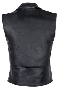 Chaleco de Cuero Premium para Hombre - Marca Global Edge, Colores Personalizados, Diseño de Logotipo y Talla, Alta Calidad - Product Image 2