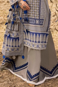 Fête d'hiver 2025 Robe 3 pièces Bollywood Best Indian Pakistanais Design Eco-Friendly Higher Traditional Lawn Shalwar Kameez - Product Image 3