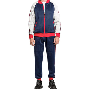 ชุดวิ่งออกกำลังกายแบบลำลองสำหรับผู้ชาย2ชิ้นขนาด XL ชุดวิ่งออกกำลังกายผ้าฝ้าย100% มีโลโก้ขนาดใหญ่พิเศษออกแบบได้ตามต้องการ! - Product Image 4