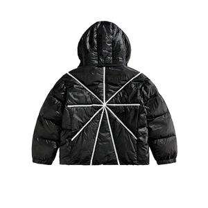 Wholesale High Quality Outdoor Solid Color <b>Winter</b> Coat Warm Thick Mens Jacket Coat Custom Logo Puffer Jacket - Product Image 2