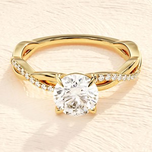 Anillo de diamante cultivado en laboratorio VVS Clarity de alta calidad con certificación IGI, joyería de boda de estilo Vintage de oro blanco de 14K/18K para hombres y mujeres - Product Image 2