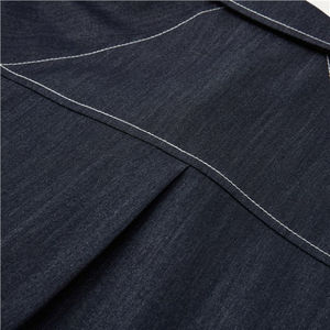 เสื้อยีนส์สตรีทแวร์สไตล์เกาหลีสำหรับฤดูใบไม้ร่วงเสื้อลำลองแบบพรีเมียมเสื้อปะต่อทรงหลวม - Product Image 6