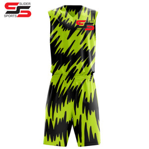 Camiseta de baloncesto de moda para hombre al por mayor, Camiseta deportiva de secado rápido con cuello en V, logotipo personalizado, conjunto de poliéster transpirable y elegante OEM - Product Image 6