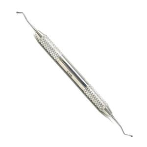 Fuente de alimentación manual de bruñidor dental de doble extremo de bellota para cirugía de llenado de plástico y amalgama compuesta - Product Image 1