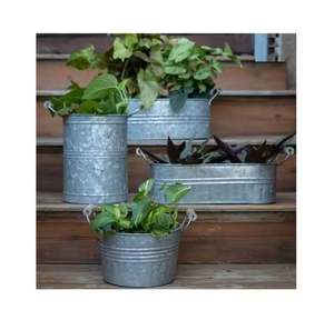 Récipient pour plantes en pot de fleurs vintage pour l'intérieur et l'extérieur taille personnalisée pour les fournisseurs en gros - Product Image 3