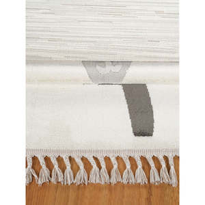 Tapis texturé doux multicolore pour enfants KI003, lavable, antidérapant, réversible, 120x180cm, pour chambre, salon, pique-nique, usage domestique, manuel - Product Image 2