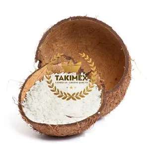 Takimex Factory Price Aus getrocknetes Kokosnuss pulver/getrocknetes Kokosnuss pulver Fett reich und fettarm