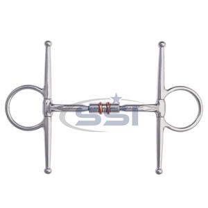 Bocado Rotatorio de Mejilla Completa con Rodillos Dobles de Cobre, Bocado de Acero Inoxidable de Primera Calidad para Entrenamiento de Equitación - Product Image 6