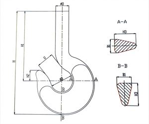 Industrial Specialized <strong>Large</strong> <strong>Lifting</strong> <strong>Hook</strong> for Overhead Crane