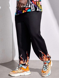 Pantalons et pantalons pour hommes de haute qualité Patchwork sur mesure Style lavé prix de gros pas cher - Product Image 4