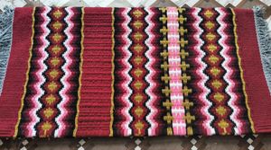 Tapis d'exposition de selle de cheval de style occidental de meilleure qualité, couleurs accrocheuses pour l'équitation compétitive, disponible dans des tailles personnalisées à vendre - Product Image 6