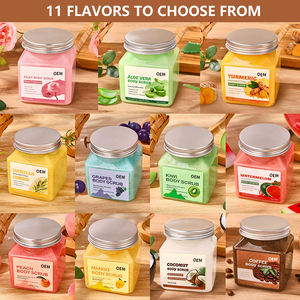 OEM 护肤去角质深层清洁亮白身体磨砂膏水果沐浴磨砂膏制造商 - Product Image 2