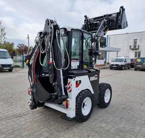 Chargeuse compacte sur pneus Hidromek HMK 62 SS, mini-chargeuse 74 CV 4x4, machine de construction haute efficacité - Product Image 1