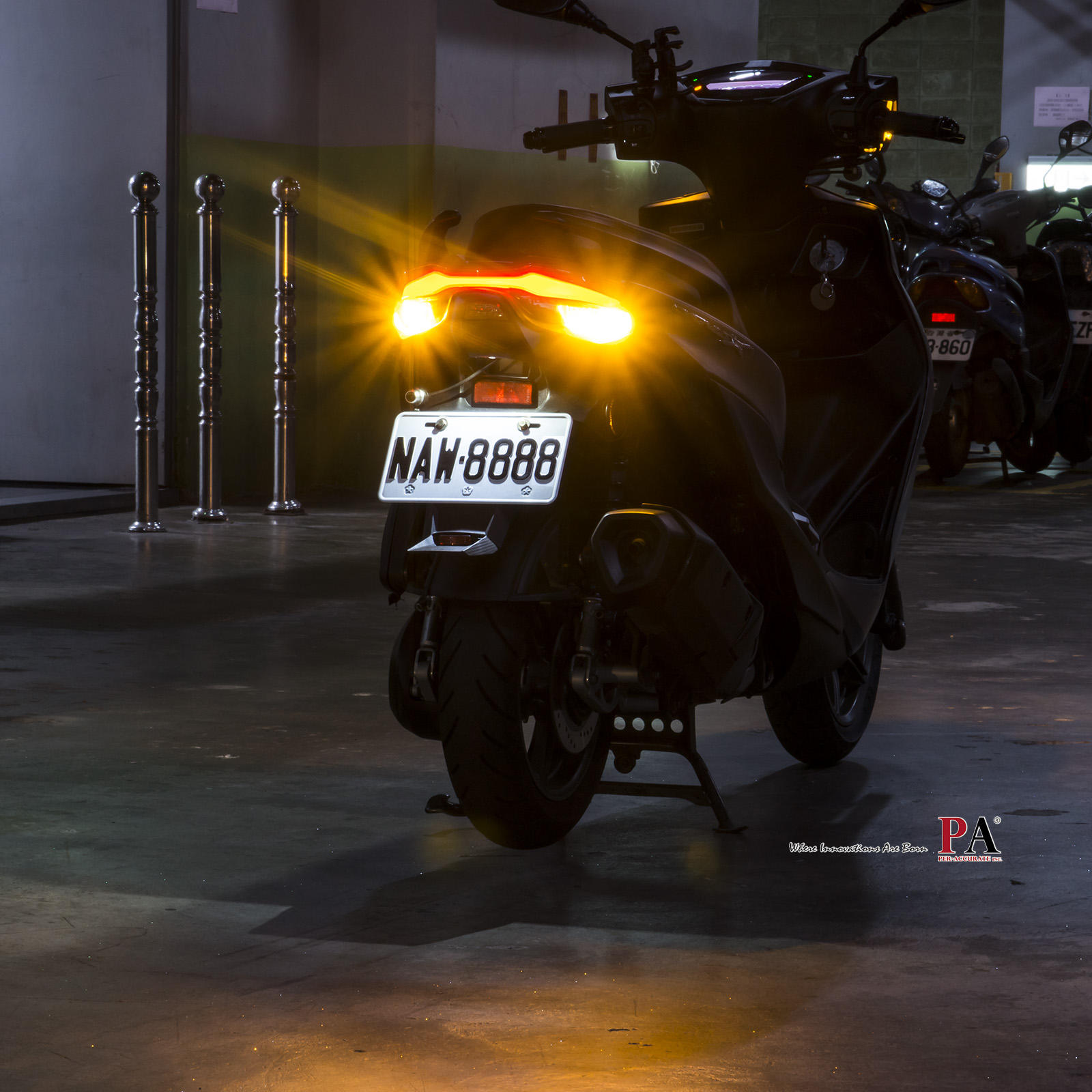 Coucher de soleil mandarine