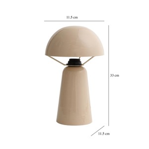 Lámpara de mesa de diseño de lujo Luz ambiental elegante Ideal para sala de estudio Espacio DE TRABAJO Dormitorio o interiores de hogar minimalistas modernos - Product Image 4