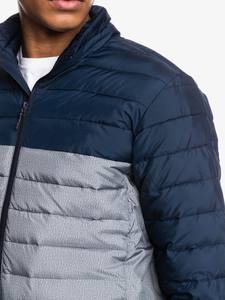 Chaqueta de mezclilla personalizable de talla grande para hombre, cuello levantado, nueva moda, prendas de vestir exteriores, servicio de suministro OEM, Material de poliéster hecho - Product Image 5