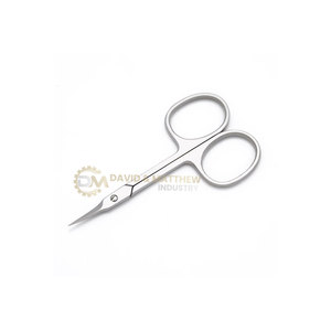 Herramienta de belleza personalizada de alta calidad más vendida, tijeras de manicura de cutícula recta de acero inoxidable para el cuidado de las uñas, directo de fábrica - Product Image 1