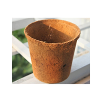 POT EN FIBRE DE NOIX DE COCO/Pot en fibre de coco biodégradable Pot en fibre de coco/Pot en fibre de coco 100% respectueux de l'environnement