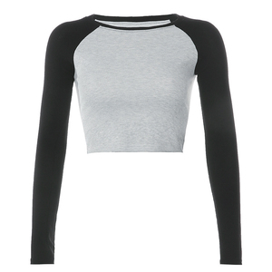Nueva moda hecha a medida para mujer, camisetas cortas con cuello redondo 100% algodón, ropa informal, camisetas transpirables para exteriores, camisetas - Product Image 2