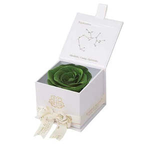 Astor Collection's Eternal Rose SAGGITARIUS Gift Box Preserved Fresh and LED Lighted for Mother's Day and Valentine's Day - Product Image 1