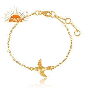 Best Design Sterling <b>Silver</b> 18K Gold Plated Multiple <b>Charm</b> <b>Bracelet</b> Demi Fine Design Jewelry for Women Gift for Her - Product Image 4