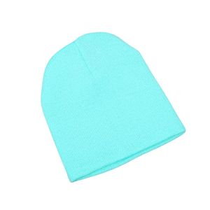 Gorro de punto de invierno, gorro de calavera de mezcla de lana acanalada cálida para hombres y mujeres, gorro de calle de color personalizado para el Norte - Product Image 1