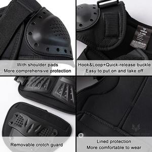 เสื้อแจ็คเก็ตมอเตอร์ไซค์เกราะป้องกันได้มาตรฐาน CE, เสื้อแจ็คเก็ตมอเตอร์ไซค์สำหรับแข่งรถมืออาชีพพร้อมแผ่นเกราะป้องกันไหล่ ข้อศอก และหลัง - Product Image 6