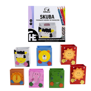 Skurar Portapenne in Legno Personalizzato, Gadget Unico per l'Organizzazione - Product Image 2