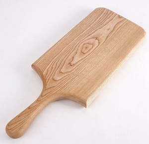 Planche à découper en bois design moderne Planche à découper pour fruits et légumes finis naturels Dessus de table Accessoire de cuisine fait à la main en vrac - Product Image 2