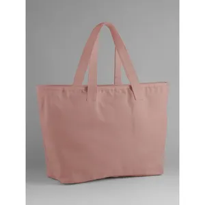 Sac fourre-tout promotionnel en toile robuste surdimensionné, sac de shopping personnalisé pour merchandising - Product Image 3