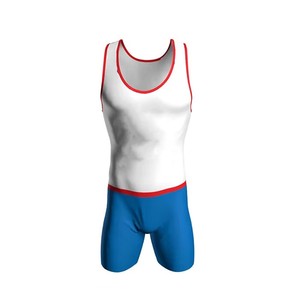 Logo personnalisé OEM ODM Sublimation Lutte Professionnelle Singlets & Collants Respirant Séchage Rapide Léger Spandex/Polyester - Product Image 4