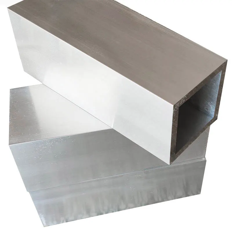 Schlussverkauf 6000 Serie Metall hohl rechteckiges Rohr extrudiertes Aluminium-Rechteck-Rohr