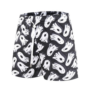 Pantalones cortos deportivos de malla de verano para hombre, pantalones cortos atléticos de entrenamiento con estampado personalizado, bolsillos, sólidos ecológicos para fútbol - Product Image 2