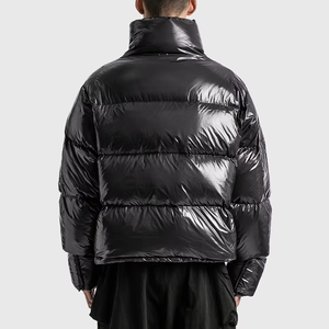 Veste matelassée isolante pour homme, design rembourré, matériaux légers et durables, OEM ODM, doublure chaude et lisse, vêtements d'hiver personnalisés - Product Image 2
