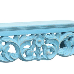 New floating wooden <b>shelf</b> <b>wall</b> <b>mounted</b> storage <b>shelves</b> for home hotels living room kitchen bathroom home decor accessories 2024 - Product Image 2