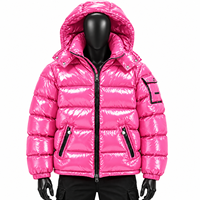 Veste matelassée pour homme personnalisable de qualité supérieure, à séchage rapide, avec capuche, col montant, isolée, vente chaude, manteau d'hiver, mode outdoor