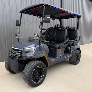Voiture de golf électrique neuve de haute qualité 72V 104Ah 4 places avec une autonomie de 70 à 90 km et une vitesse de 70 km/h disponible à la vente - Product Image 1