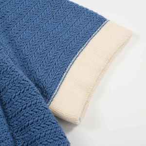 Jersey personalizado de alta calidad 100% algodón color sólido con bolsillo cuello vuelto manga corta para hombres camisa - Product Image 3