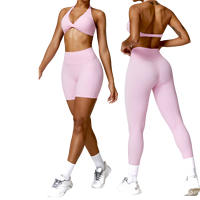 Soutien-gorge de sport pour femme, simple, à maintien élevé, en Spandex/Nylon antibactérien, avec coussinets amovibles, logo personnalisable, couleurs imprimées, maille