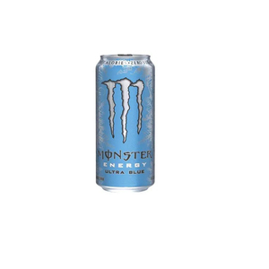 Boisson énergisante Monster Ultra Blue Zero Sugar 100% Taurine et vitamines originales en vrac emballées en boîte ou en sac - Product Image 1
