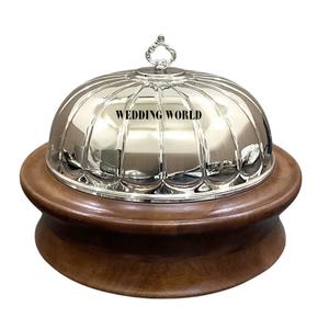 หม้ออุ่นอาหารทำจากโลหะทำมือหม้อทองแดงผนังสองชั้นทำด้วยมือ - Product Image 4